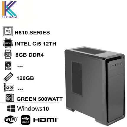 خرید کامپیوتر دسکتاپ مدل KTEK GEN12-i58S1