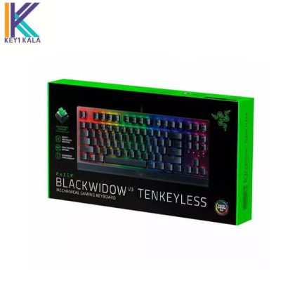 جعبه کیبورد ریزر مدل BlackWidow V3 Tenkeyless